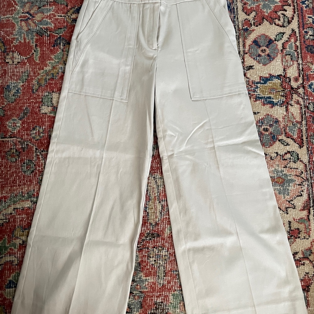 NWT Ann Taylor Factory The Wide Leg Crop Pants - Picture 5 of 7